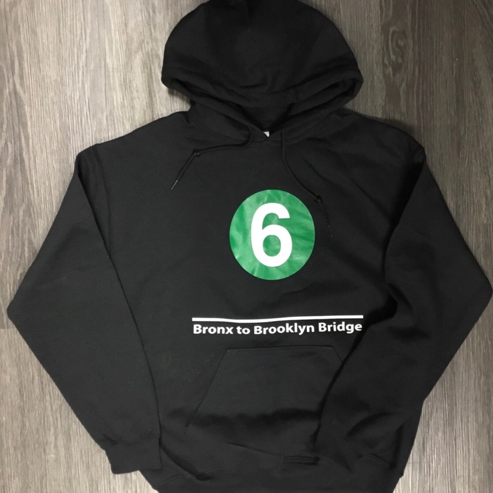 Mta 6 line custom hoodie
